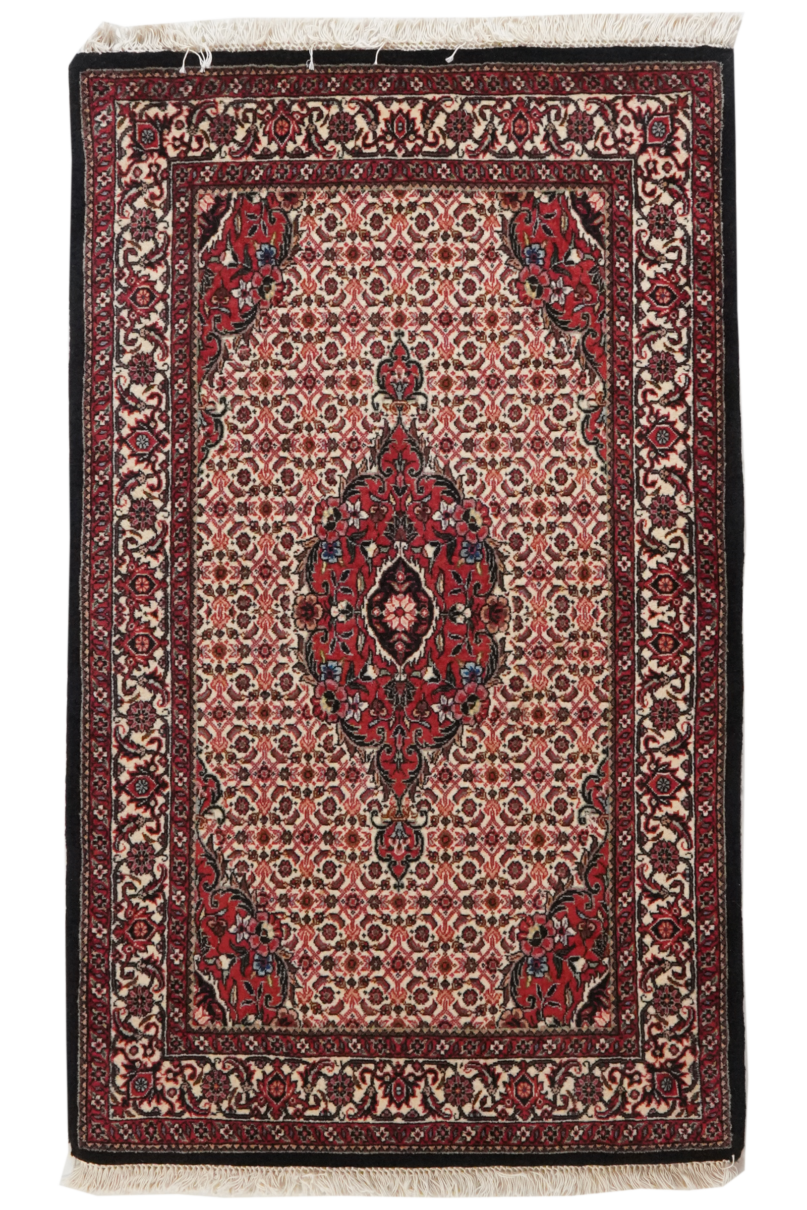 Bidjar Bookan — Handgefertigt, 125x75 cm, Beige, 100% Virgin Wool | Main view