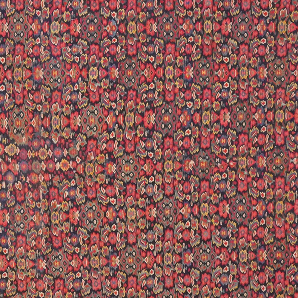 Kelim Bidjar — Handmade, 184x498 cm, Blue, 100% Virgin Wool | View 4