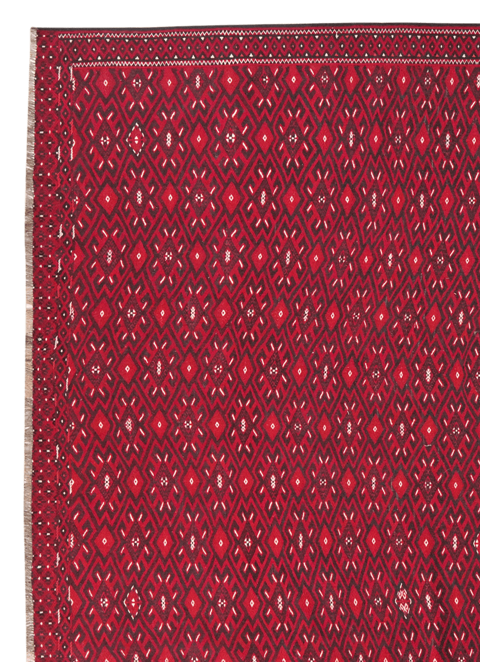 Kelim Turkman — Handmade, 223x315 cm, Multicolor, 100% Virgin Wool | View 3