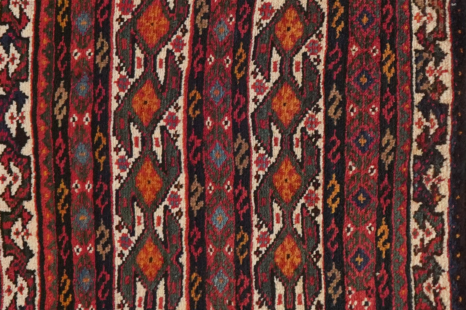 Veramin — Hand-knotted, 59x71 cm, Multicolor, 100% Virgin Wool | View 4