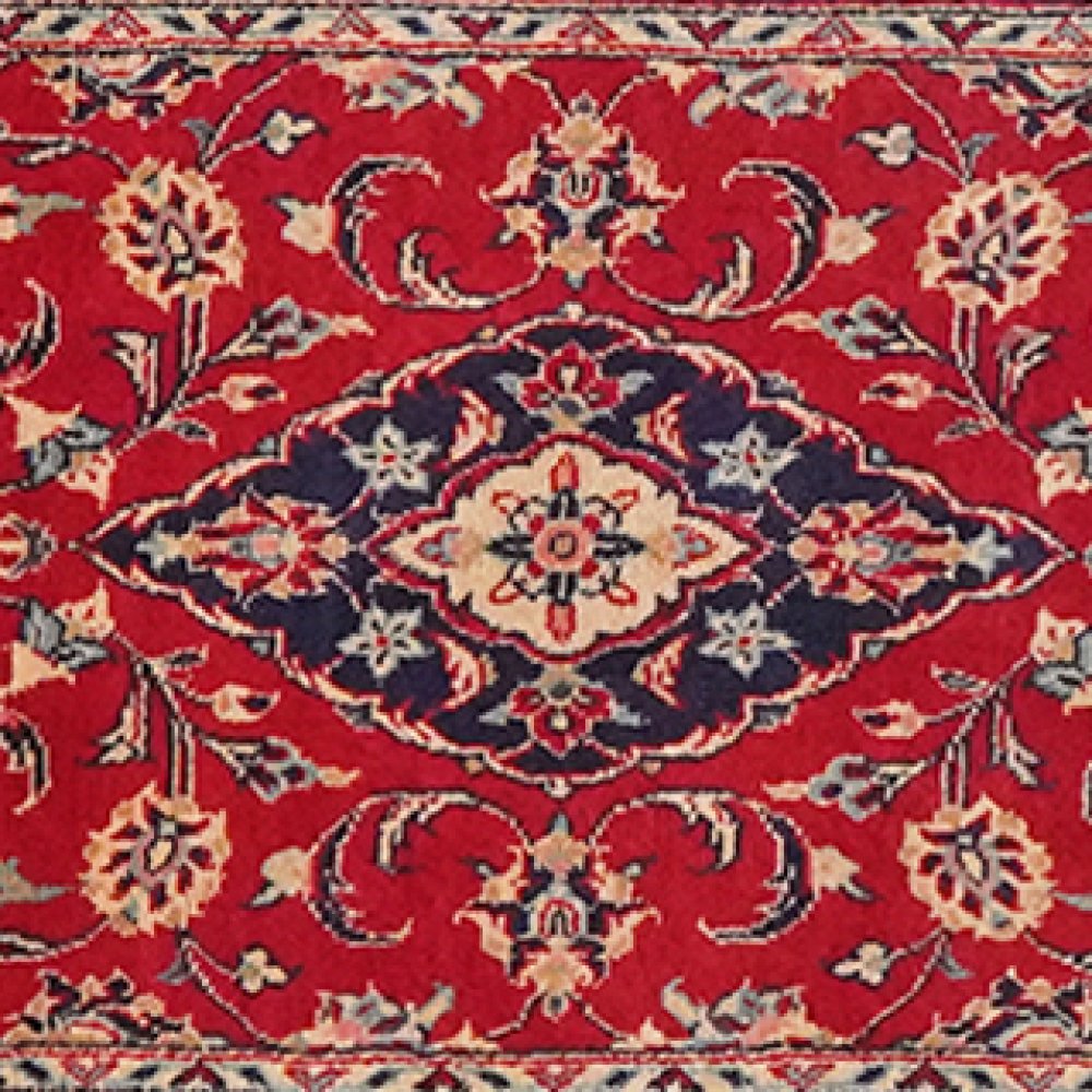 Ardakan — Hand-knotted, 78x357 cm, Red, 100% Virgin Wool | View 4