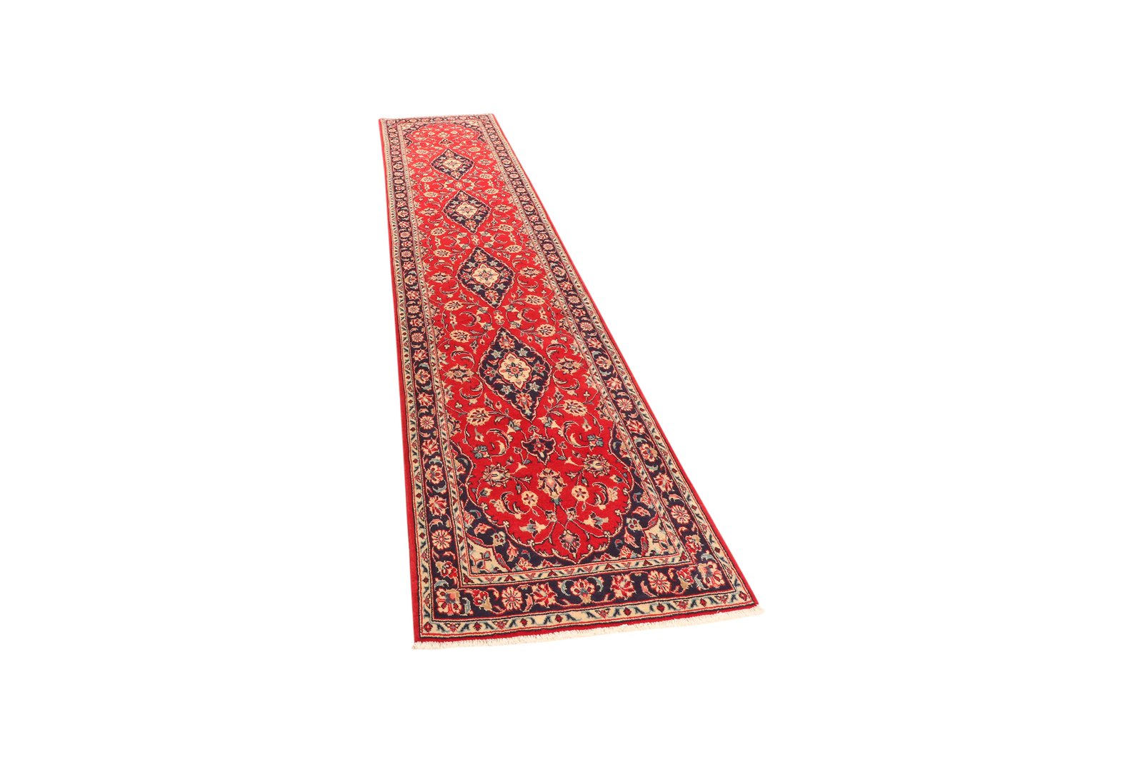 Ardakan — Hand-knotted, 78x357 cm, Red, 100% Virgin Wool | View 5