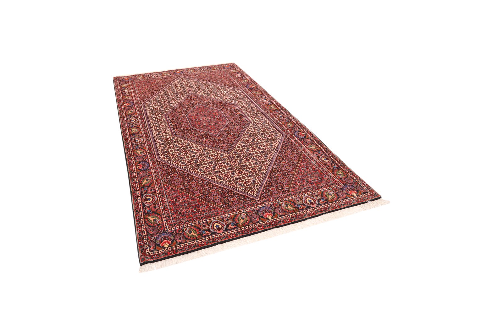 Bidjar Bookan — Hand-knotted, 146x235 cm, Beige, 100% Virgin Wool | View 5