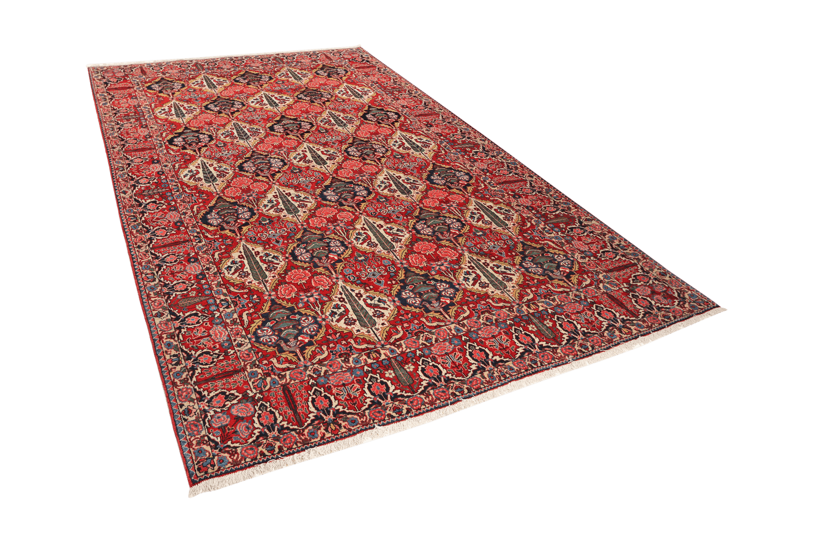 Bakhtiar — Hand-knotted, 212x341 cm, Multicolor, 100% Virgin Wool | View 5