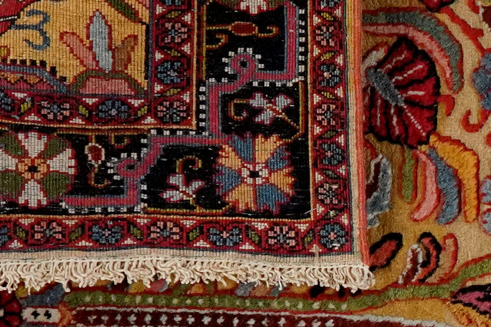 Djozan — Hand-knotted, 104x152 cm, Beige, 100% Virgin Wool | View 6