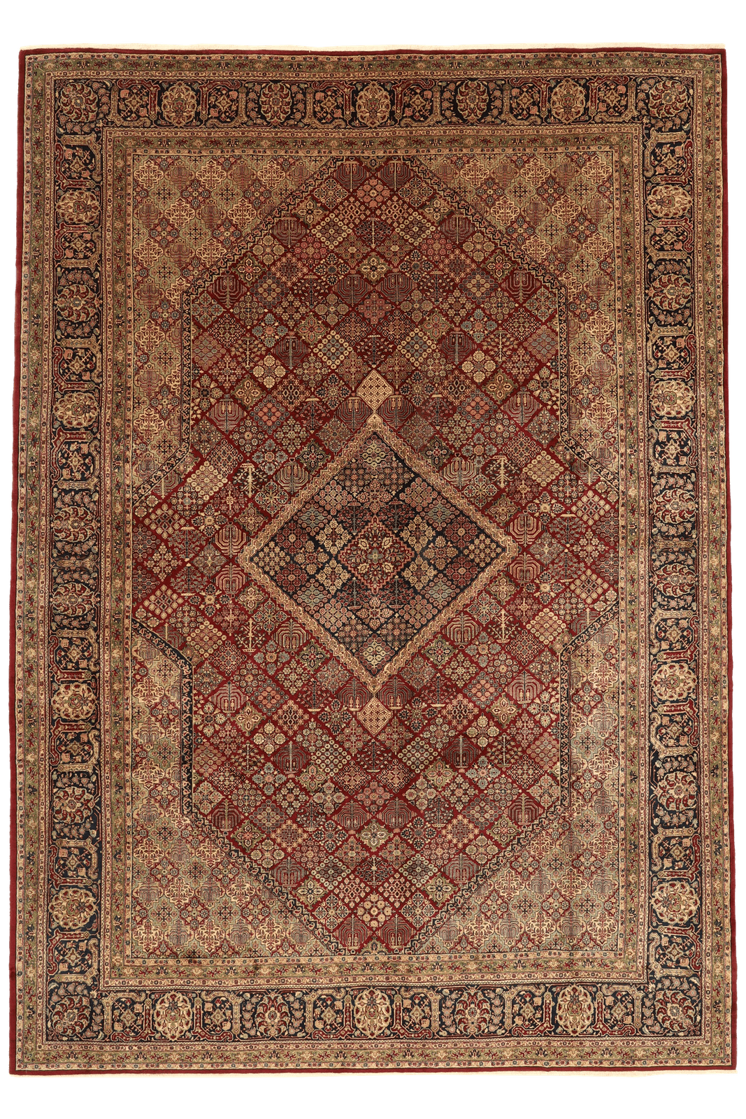 Ekbatan — Hand-knotted, 345x493 cm, 100% Virgin Wool | Main view