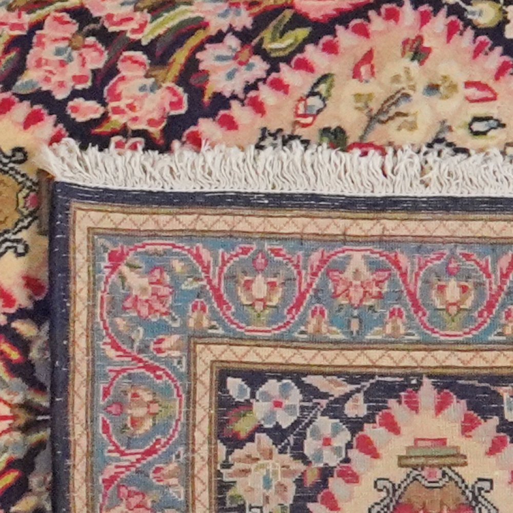 Yazd — Hand-knotted, 98x400 cm, Blue, 100% Virgin Wool | View 6