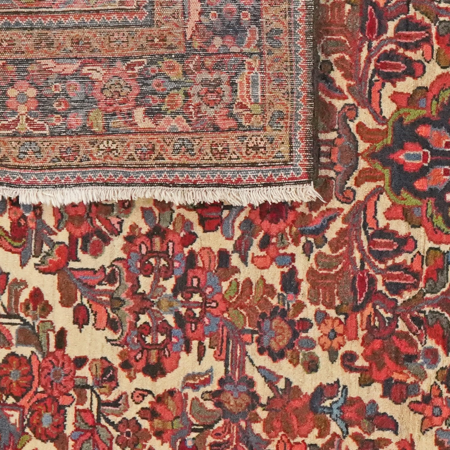 Bourtchalou — Hand-knotted, 146x208 cm, Red, 100% Virgin Wool | View 6