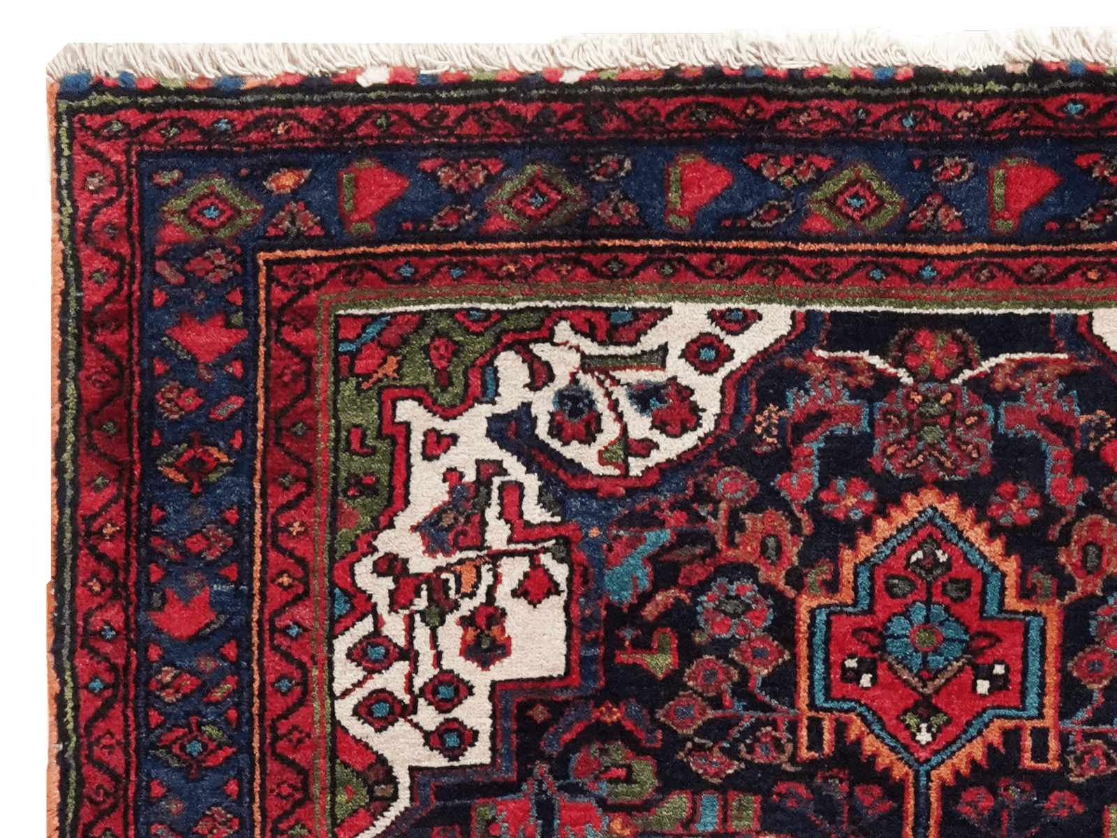 Armanibaf — Hand-knotted, 123x200 cm, Blue, 100% Virgin Wool | View 3
