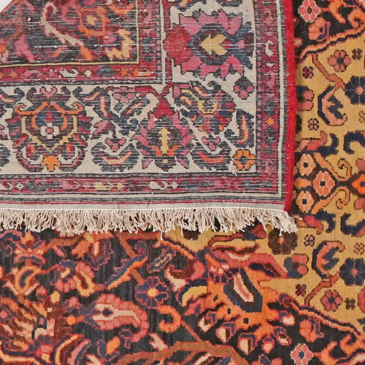Bakhtiar — Hand-knotted, 161x293 cm, Yellow, 100% Virgin Wool | View 6