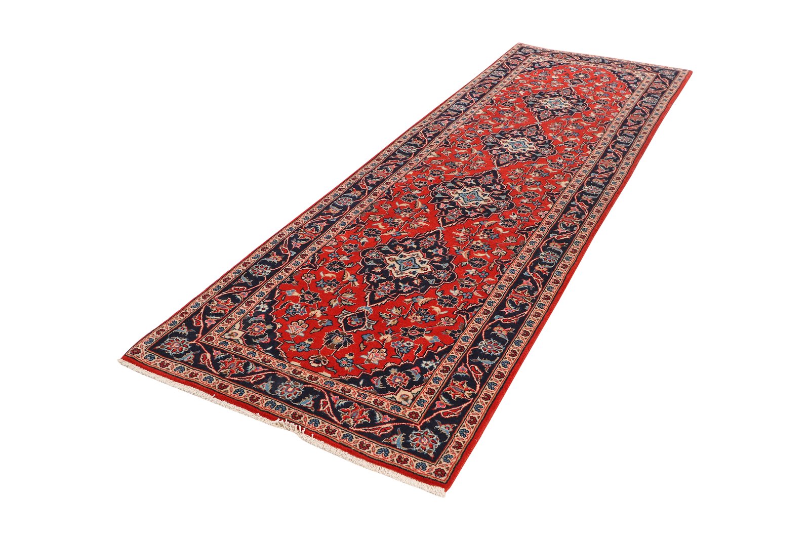 Ardakan — Hand-knotted, 99x318 cm, Red, 100% Virgin Wool | View 5
