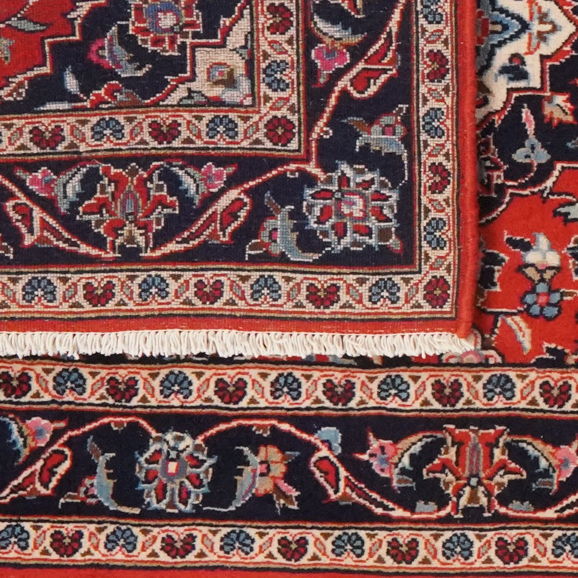 Ardakan — Hand-knotted, 99x318 cm, Red, 100% Virgin Wool | View 6