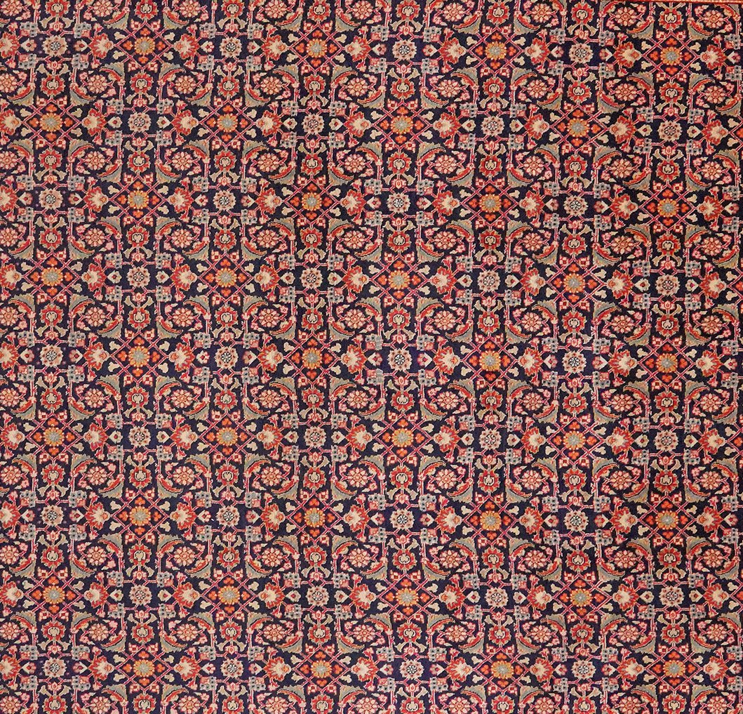Tabriz 40 Raj — Hand-knotted, 245x347 cm, Blue, 100% Virgin Wool | View 4