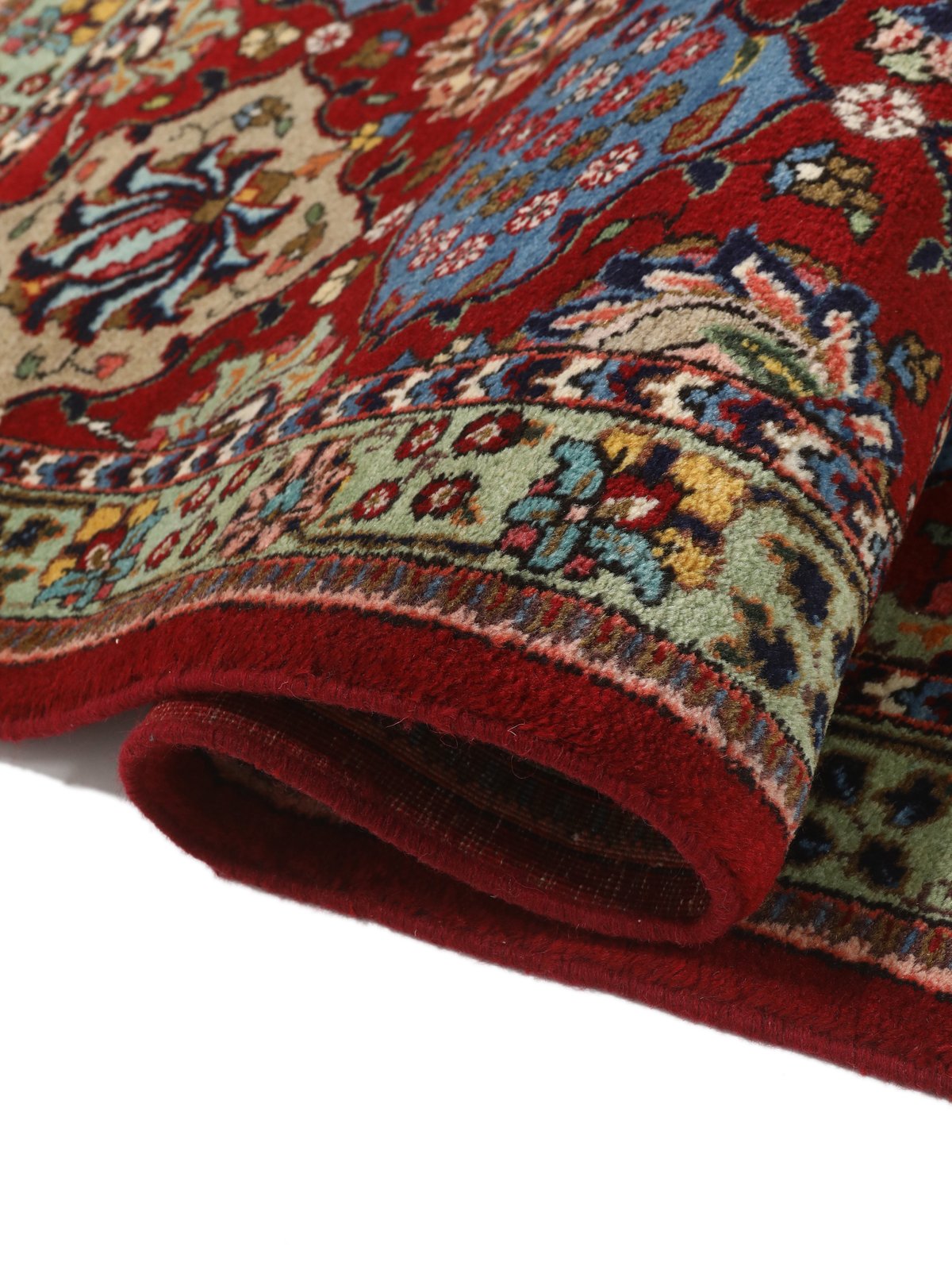 Tabriz Old — Hand-knotted, 357x500 cm, 100% Virgin Wool | View 11