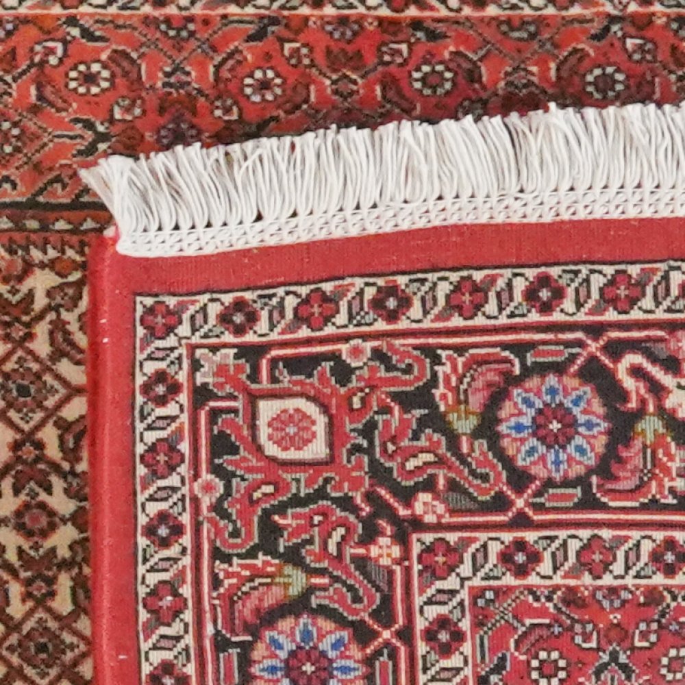 Bidjar Bookan — Hand-knotted, 73x207 cm, Red, 100% Virgin Wool | View 6