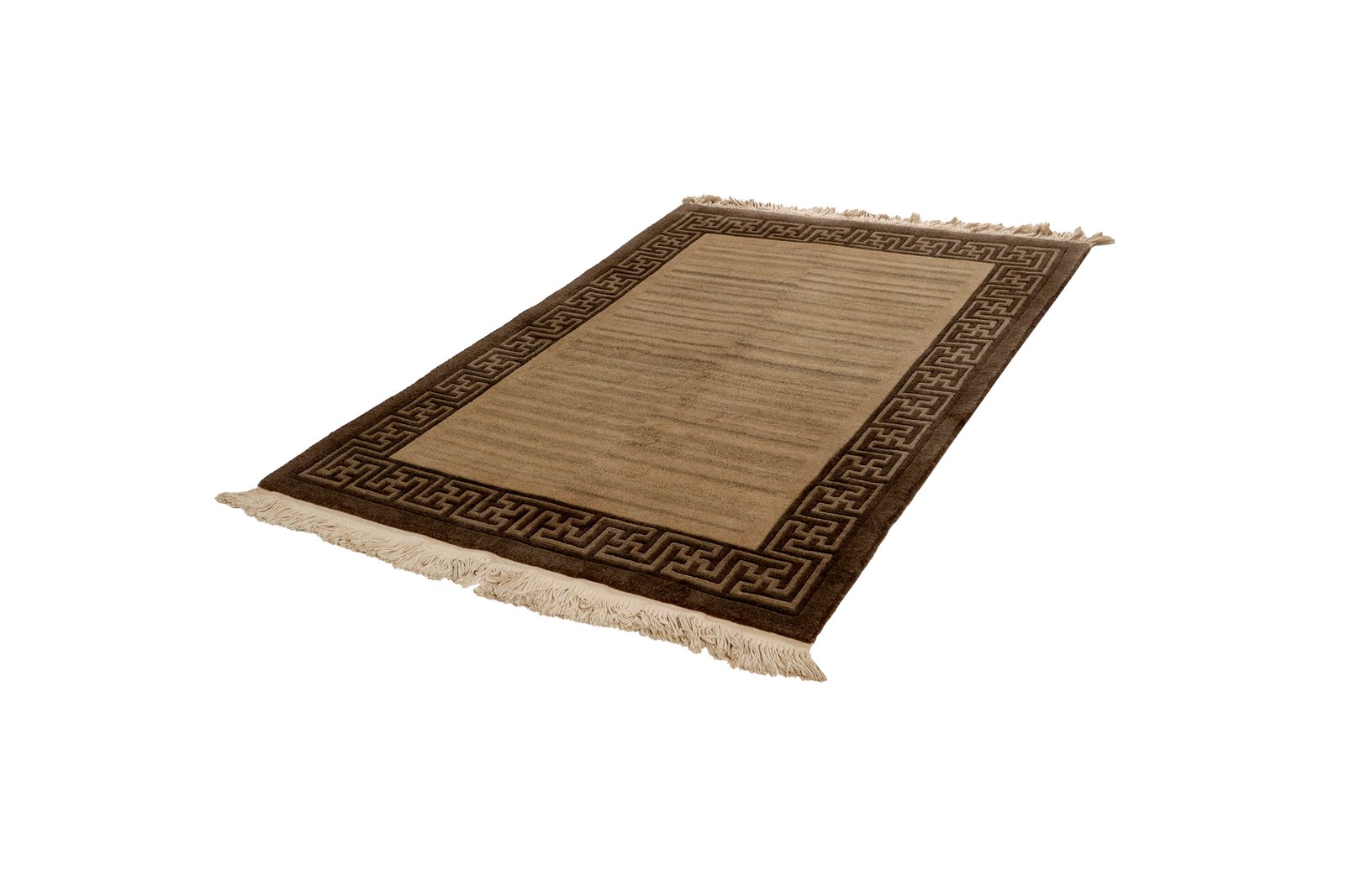 Tibetan — Hand-knotted, 122x183 cm, Brown, 100% Virgin Wool | View 5