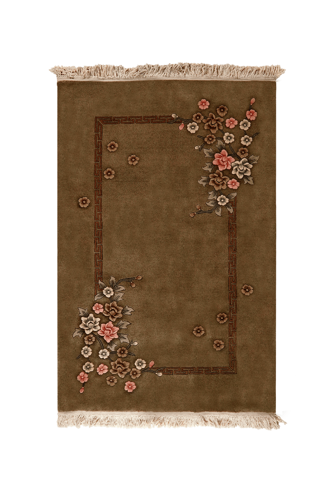 Tibetan — Hand-knotted, 122x183 cm, Grey, 100% Virgin Wool | Main view