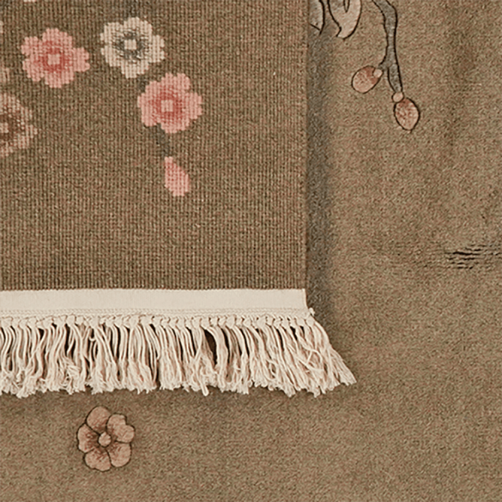 Tibetan — Hand-knotted, 122x183 cm, Grey, 100% Virgin Wool | View 6