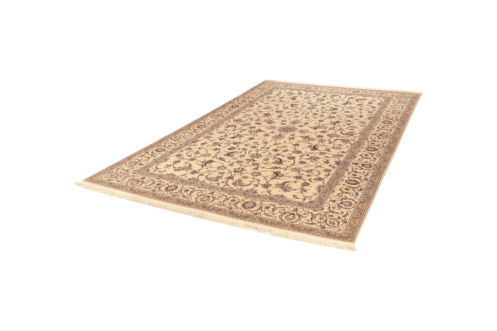 Nain 6La — Hand-knotted, 200x300 cm, Beige, 100% Virgin Wool | View 5