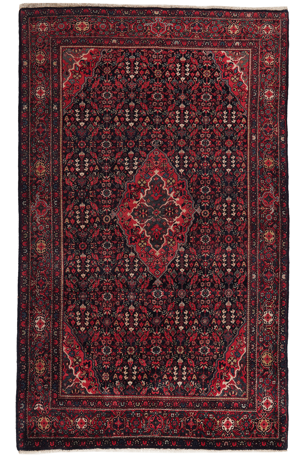 Meyghan — Hand-knotted, 127x211 cm, Blue, 100% Virgin Wool | Main view