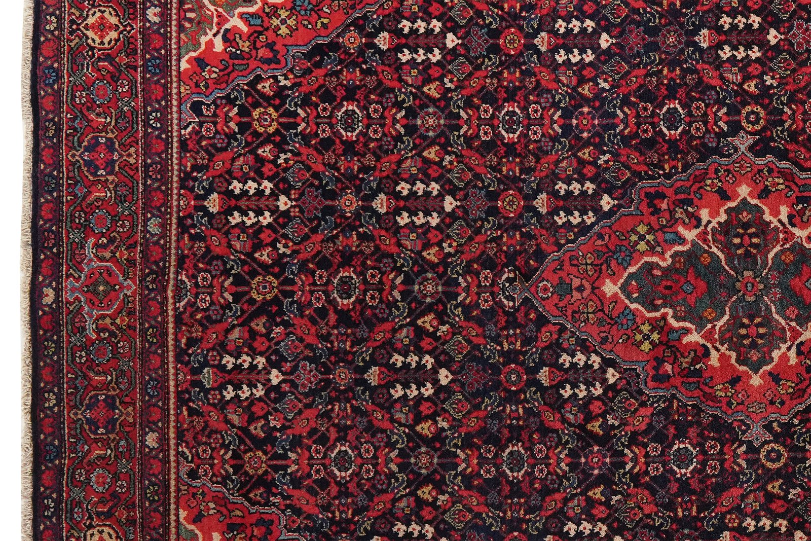 Meyghan — Hand-knotted, 127x211 cm, Blue, 100% Virgin Wool | View 3