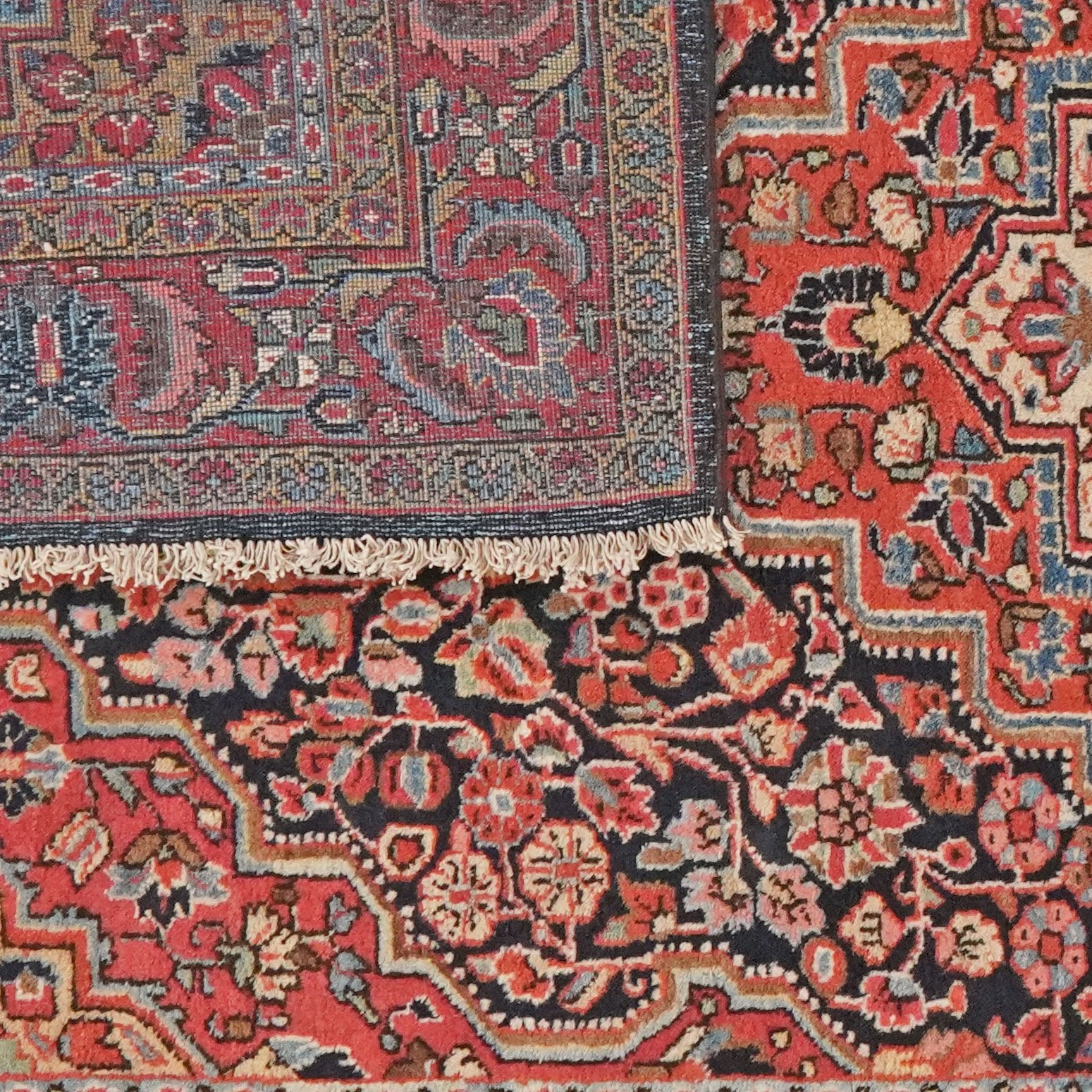 Djozan — Hand-knotted, 125x205 cm, Blue, 100% Virgin Wool | View 6