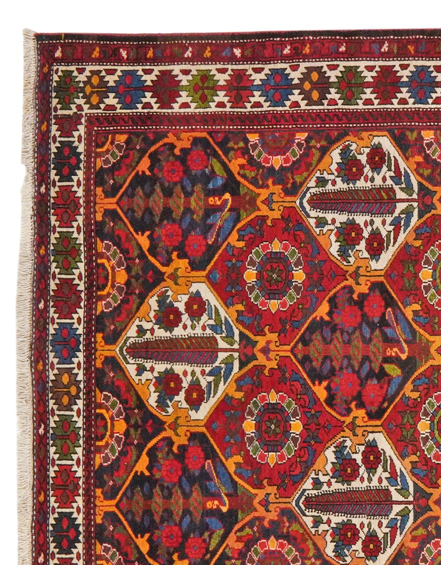 Bakhtiar — Hand-knotted, 145x229 cm, Multicolor, 100% Virgin Wool | View 3