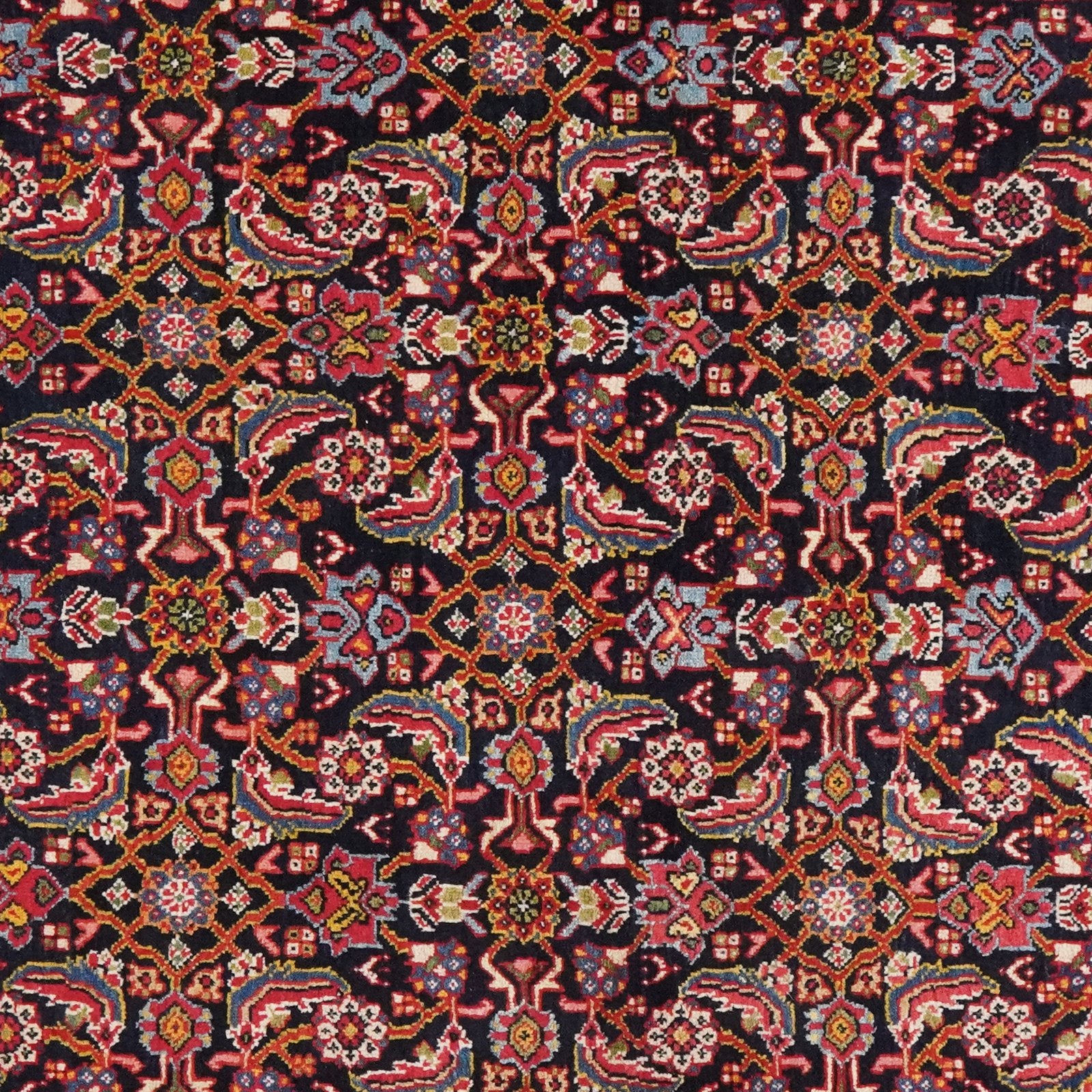 Mohadjeran — Hand-knotted, 130x205 cm, Blue, 100% Virgin Wool | View 4