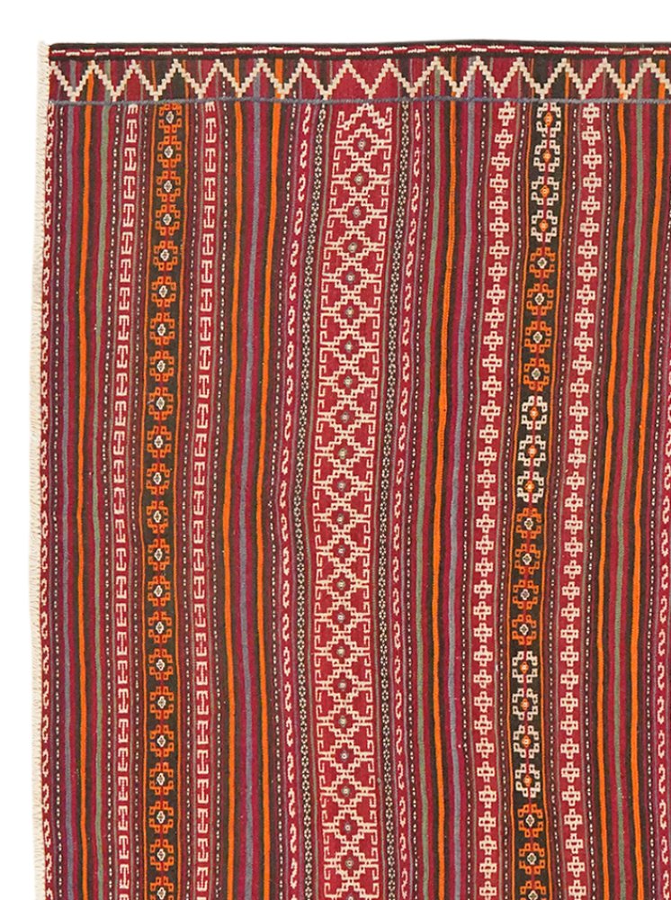 Kelim Kordi Old — Handmade, 170x277 cm, Multicolor, 100% Virgin Wool | View 3
