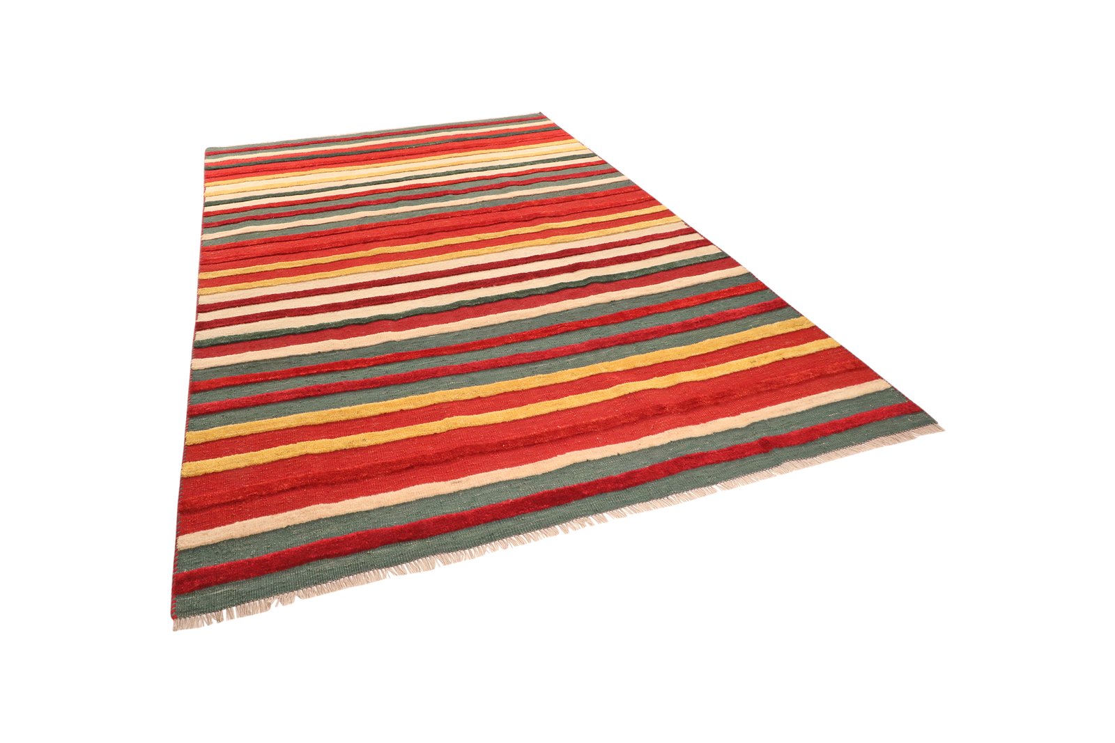 Kelim Gabbeh — Handmade, 208x280 cm, Multicolor, 100% Virgin Wool | View 5