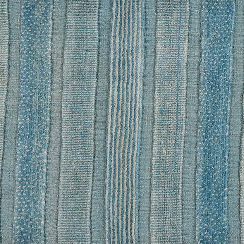 Kelim Gabbeh — Handmade, 85x282 cm, Blue, 100% Virgin Wool | View 4