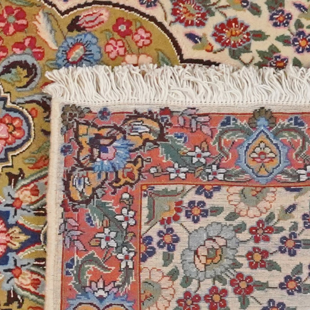 Ravar — Hand-knotted, 73x205 cm, Beige, 100% Virgin Wool | View 6
