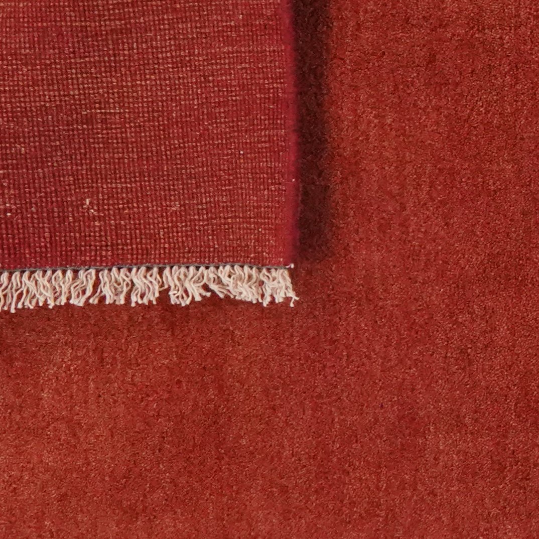 Gabbeh — Hand-knotted, 80x278 cm, Red, 100% Virgin Wool | View 6