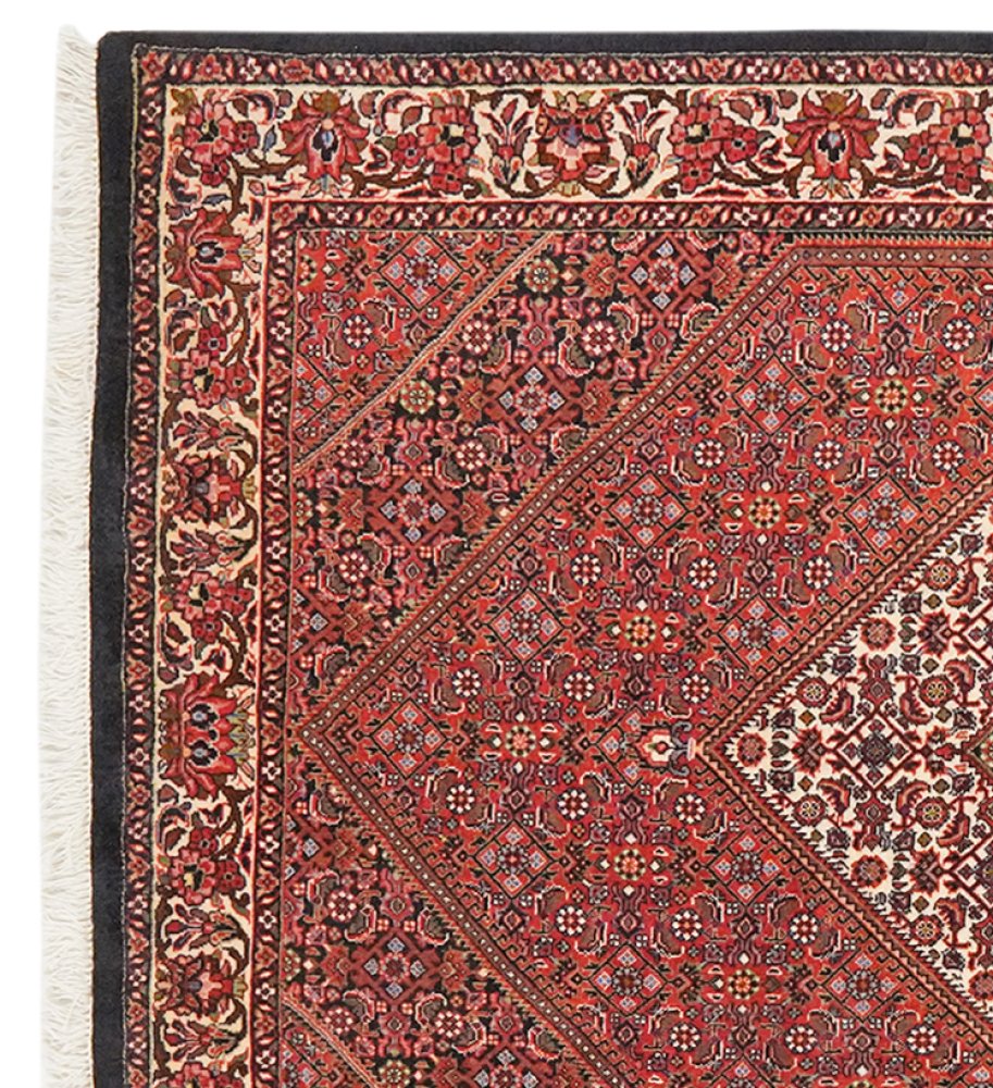 Bidjar Bookan — Hand-knotted, 113x180 cm, Red, 100% Virgin Wool | View 3