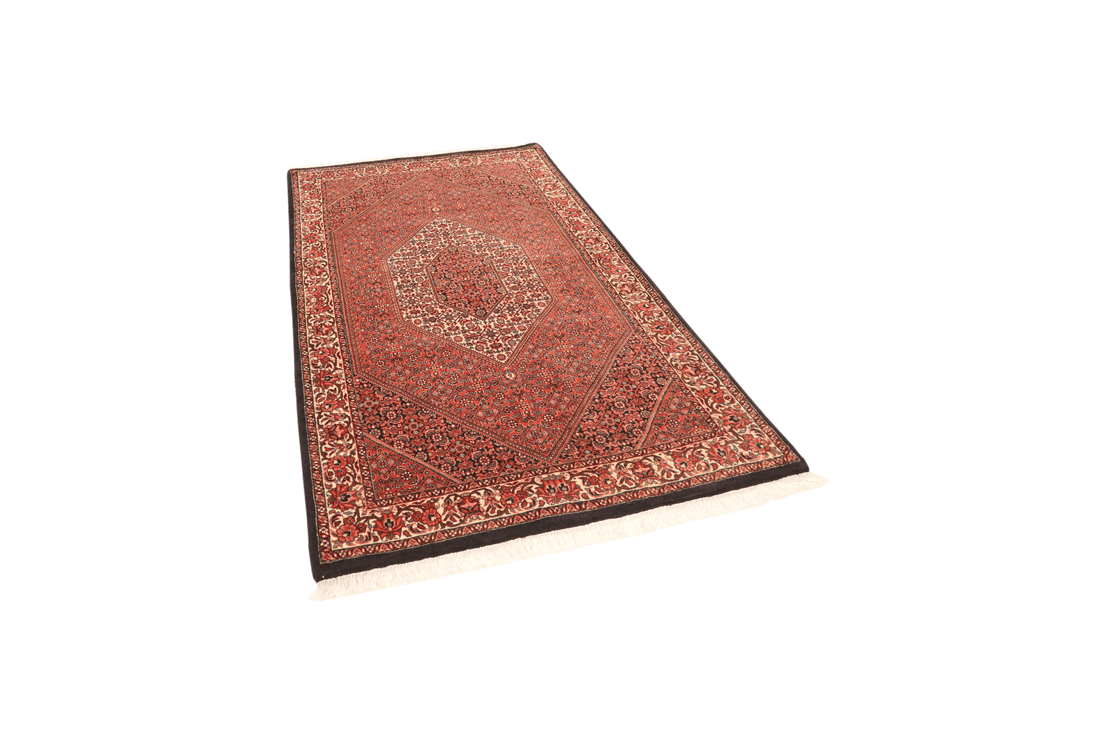Bidjar Bookan — Hand-knotted, 113x180 cm, Red, 100% Virgin Wool | View 5
