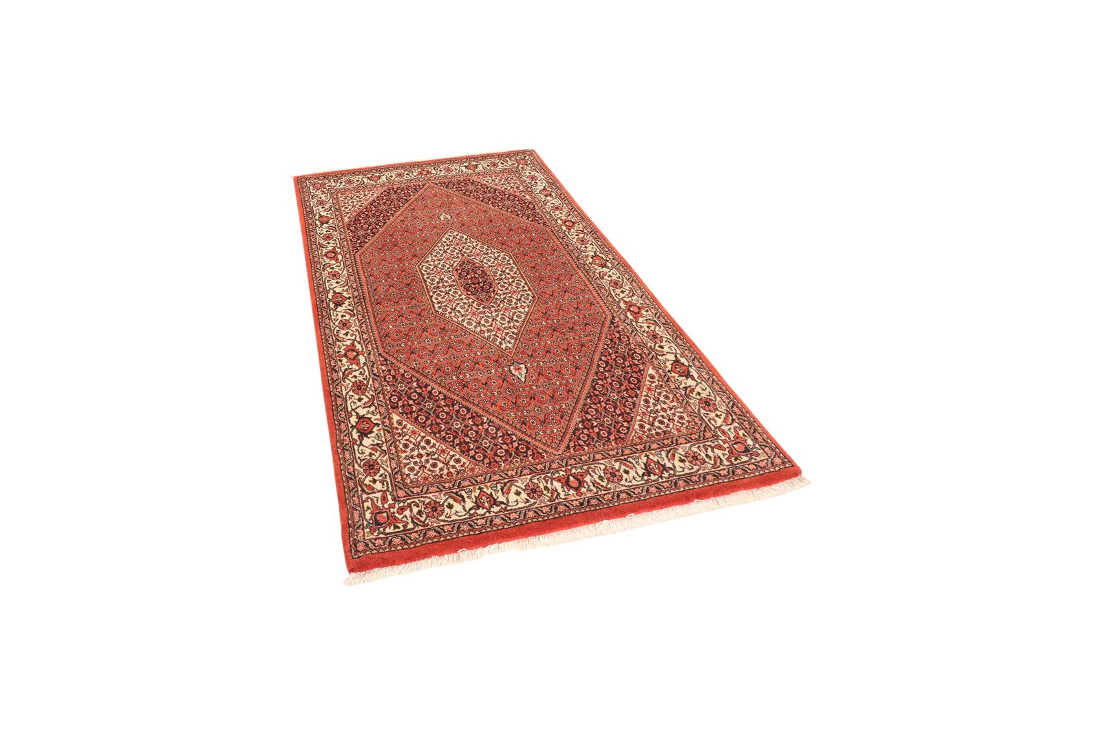 Bidjar Bookan — Hand-knotted, 102x175 cm, Red, 100% Virgin Wool | View 5