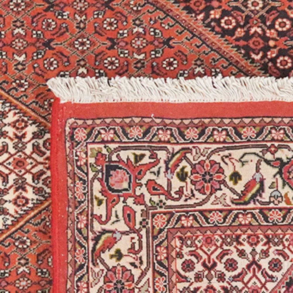 Bidjar Bookan — Hand-knotted, 102x175 cm, Red, 100% Virgin Wool | View 6