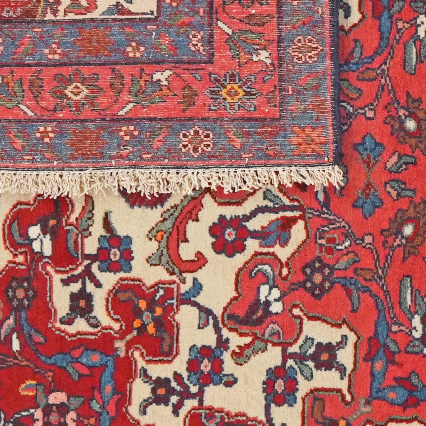 Tafresh — Hand-knotted, 141x196 cm, Beige, 100% Virgin Wool | View 6