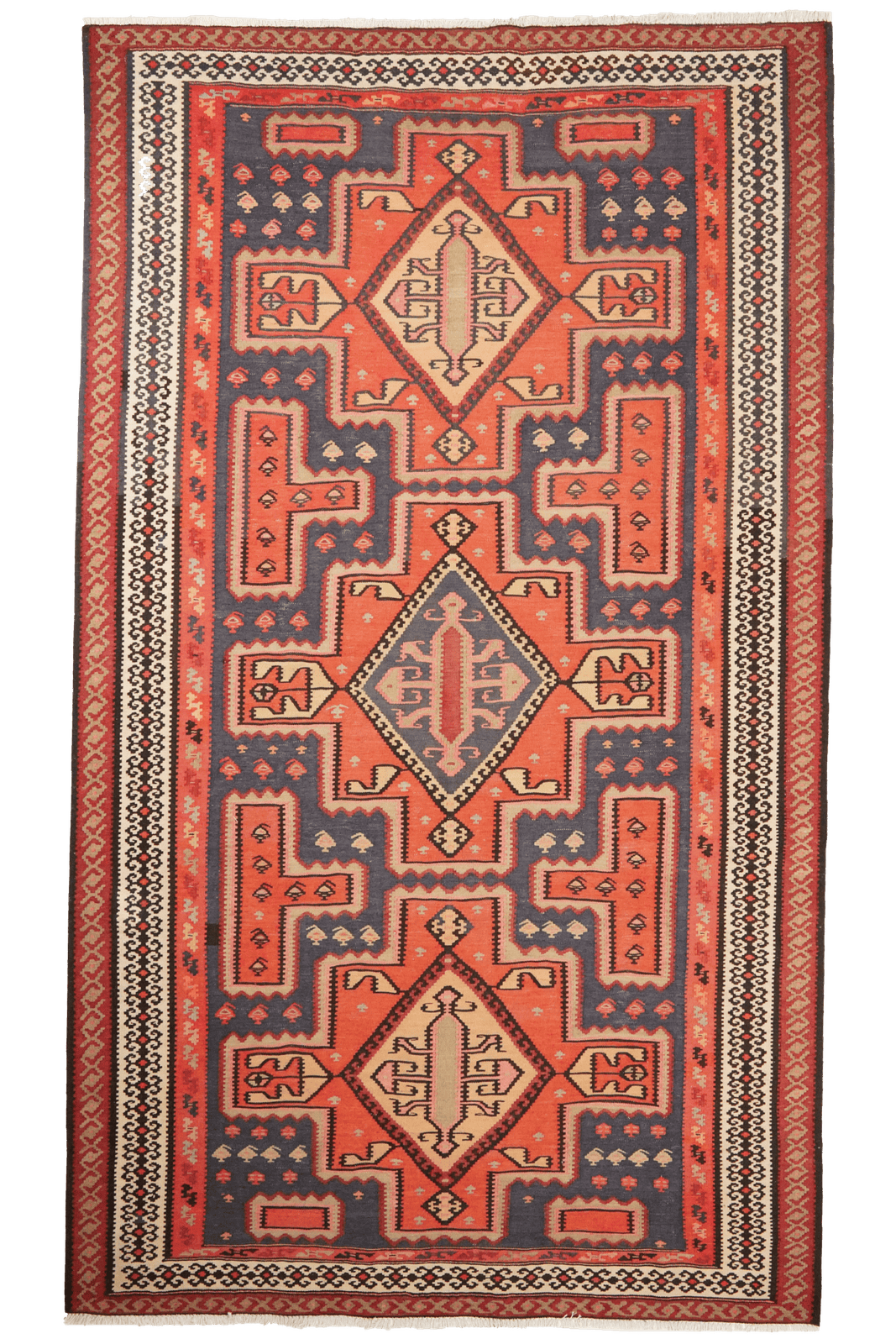 Kelim Ardebil — Handmade, 181x322 cm, Multicolor, 100% Virgin Wool | Main view