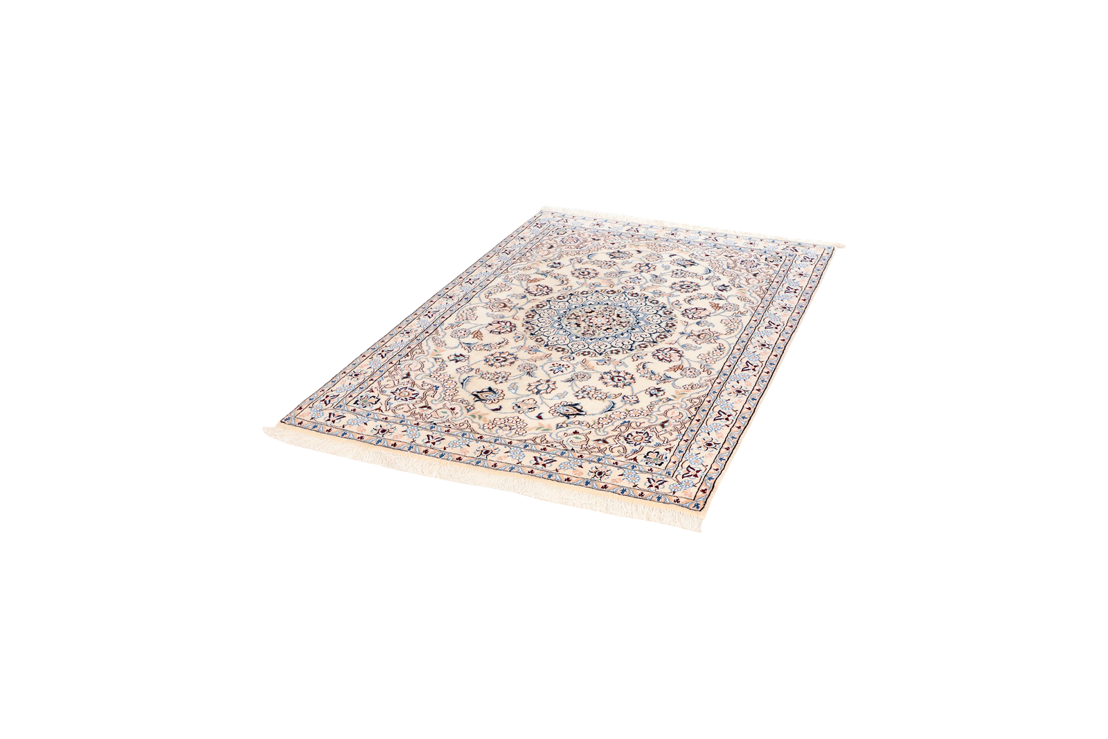 Nain 9La — Handgefertigt, 141x101 cm, Beige, 100% Virgin Wool | View 6