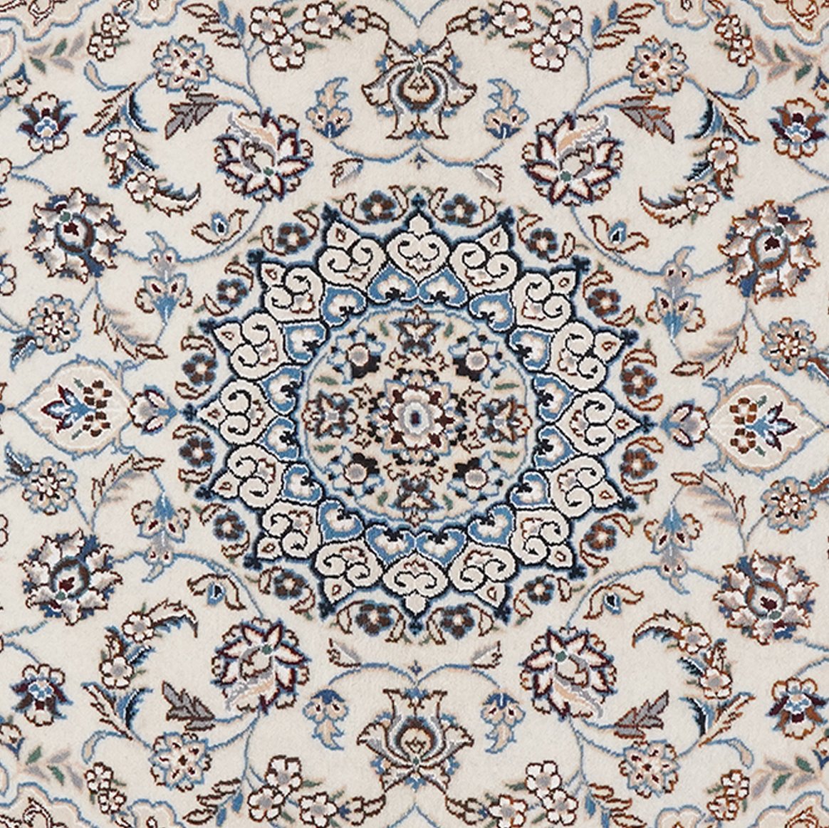 Nain 9La — Hand-knotted, 99x145 cm, Beige, 100% Virgin Wool | View 4