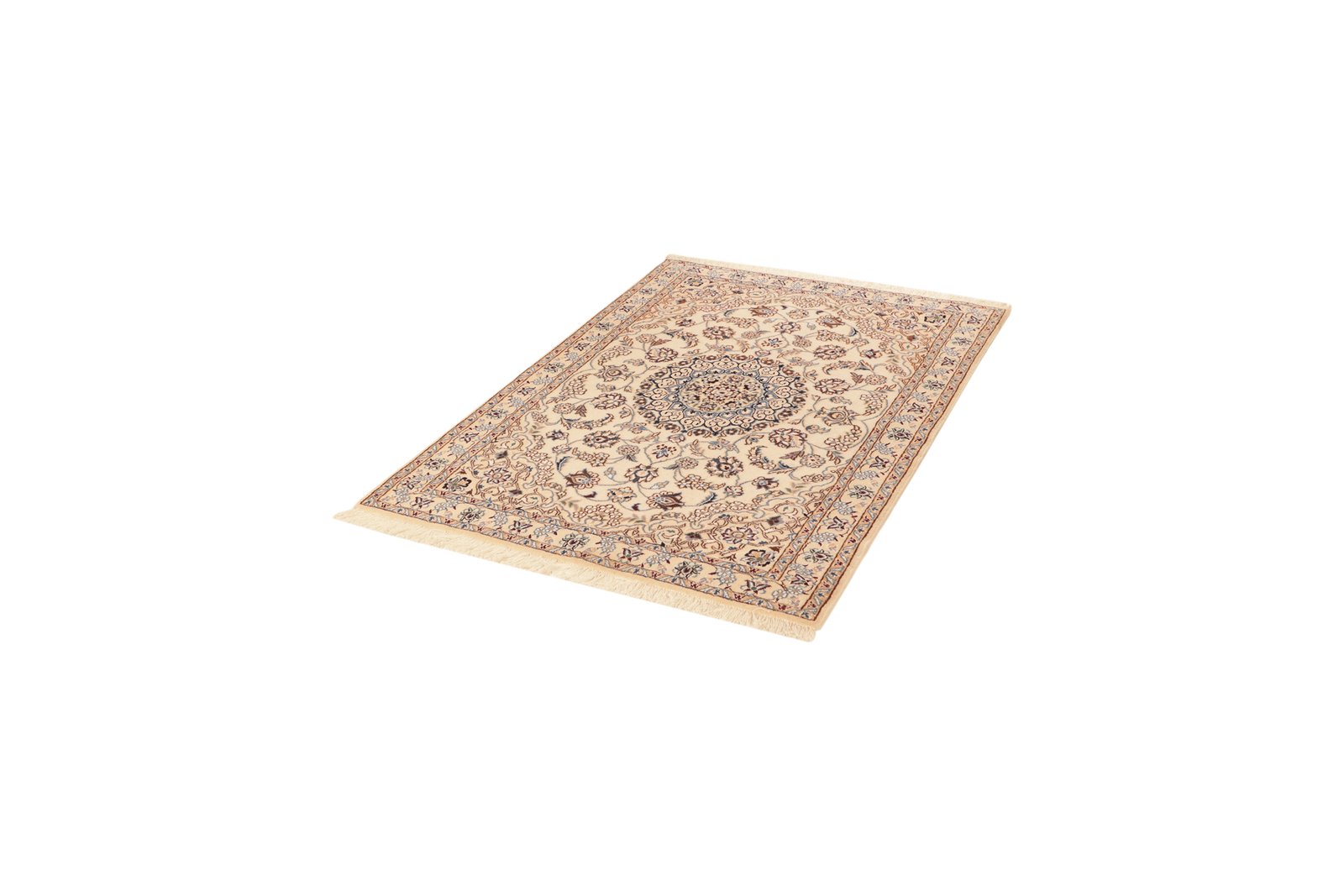 Nain 9La — Hand-knotted, 99x145 cm, Beige, 100% Virgin Wool | View 5