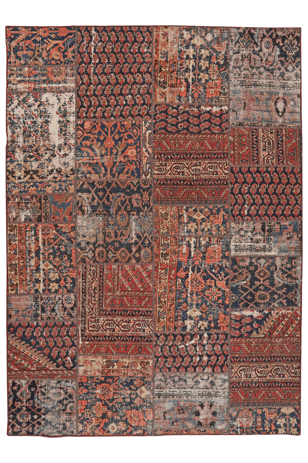 Kelim Tekkeh — Handmade, 162x224 cm, Multicolor, 100% Virgin Wool | Main view