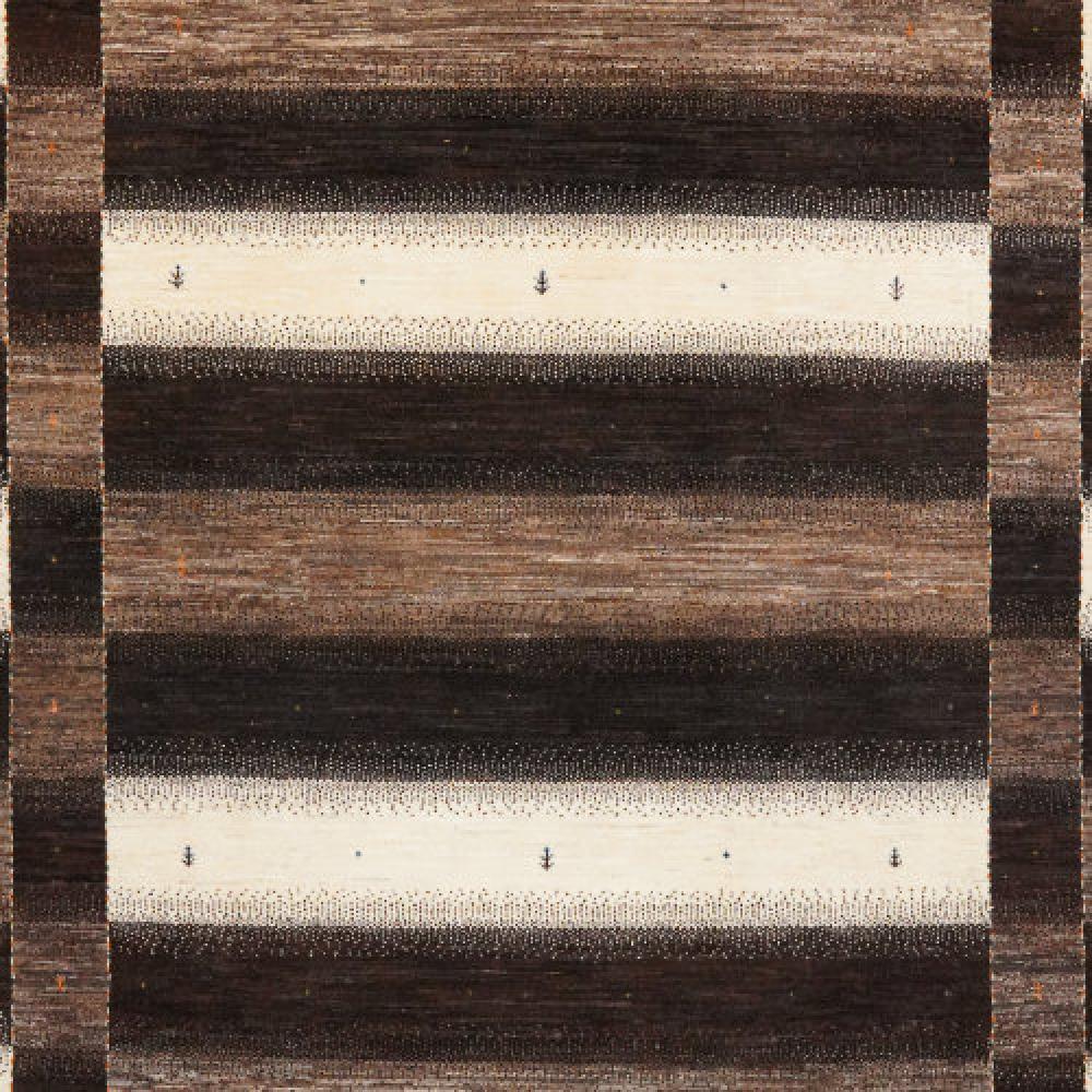 Rizbaf — Hand-knotted, 194x270 cm, Brown, 100% Virgin Wool | View 4