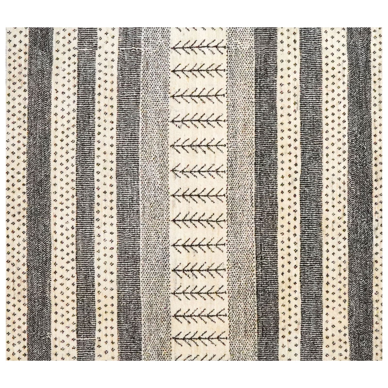 Rizbaf — Hand-knotted, 224x299 cm, Beige, 100% Virgin Wool | View 4