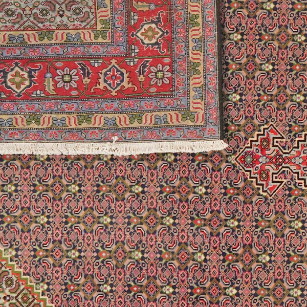 Ardebil — Hand-knotted, 197x295 cm, Blue, 100% Virgin Wool | View 6