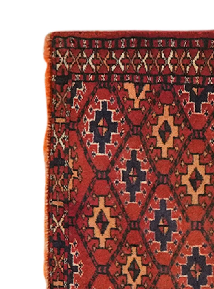 Belutch — Hand-knotted, 60x44 cm, Multicolor, 100% Virgin Wool | View 3