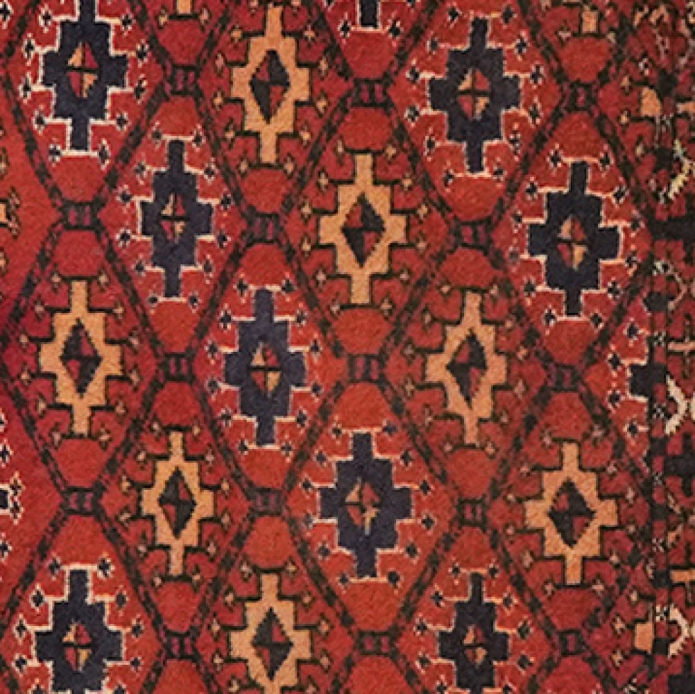 Belutch — Hand-knotted, 60x44 cm, Multicolor, 100% Virgin Wool | View 4