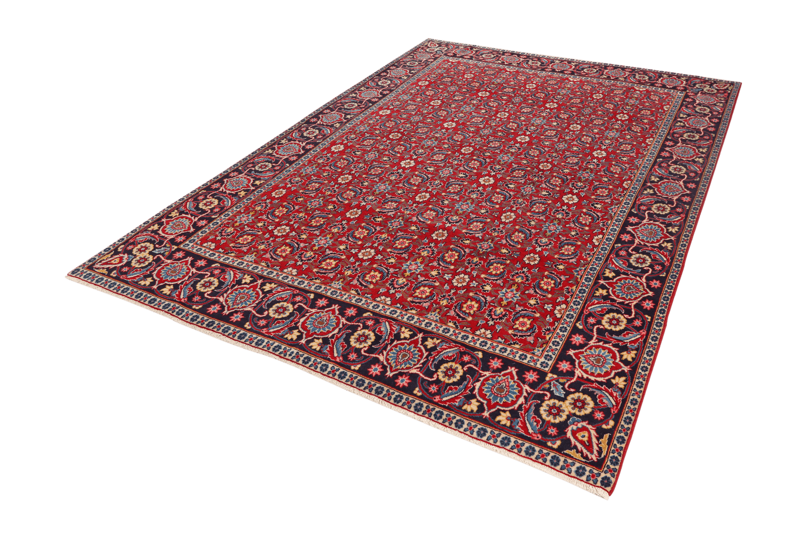 Ardakan — Hand-knotted, 200x291 cm, Red, 100% Virgin Wool | View 5