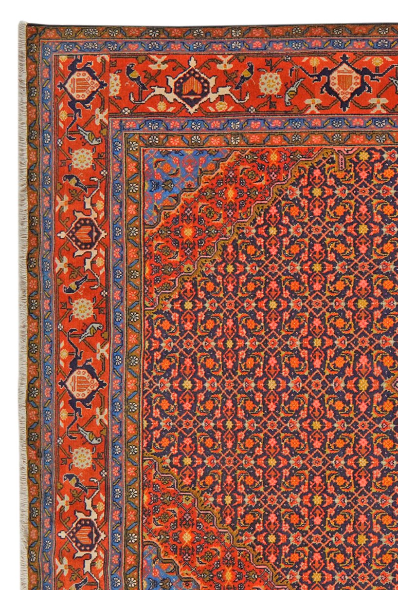 Ardebil — Hand-knotted, 194x294 cm, Blue, 100% Virgin Wool | View 3